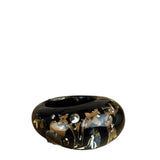 Louis Vuitton Black Resin Inclusion Ring