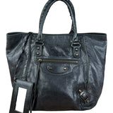 Balenciaga Dark Grey Sunday Le City Bag