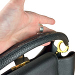 Chanel Neo Executive Black Lambskin 1990