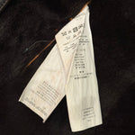 Armani Orange Suede Fur Lined Zip Up Jacket