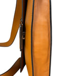 Fendi Brown/Cream Leather Jacquard FF Zucca Baguette