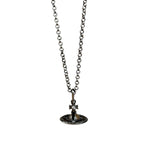 Vivienne Westwood Gunmetal 3D Orb Necklace