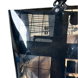 Chanel PVC Coco Window Tote Black 2003-04
