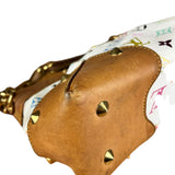Louis Vuitton White Murakami Judy MM 2Way