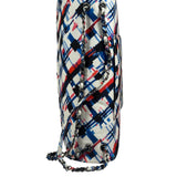 Chanel White-Multi Canvas Airline Printed XXL Travel Flap Bag 2016
