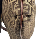 Fendi Canvas Monogram Zucchino Shoulder bag
