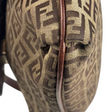 Fendi Canvas Monogram Zucchino Shoulder bag