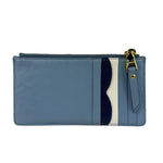Miu Miu Vintage Blue Zip Cardholder