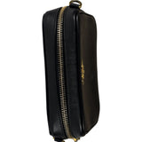 Prada Black Saffiano Leather Mini Camera Bag