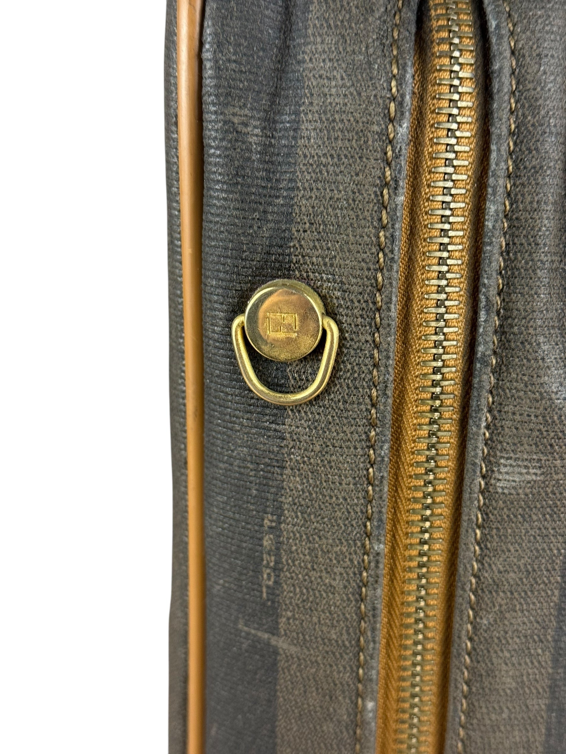 Fendi FF Vintage Striped Briefcase