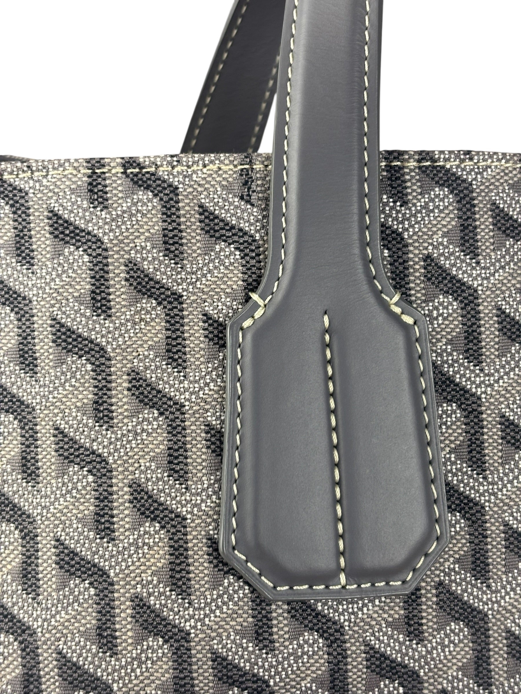 Goyard Grey Canvas Voltaire 2Way Tote