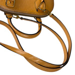 Louis Vuitton Yellow Monogram Vernis Alma BB Two-Way Bag