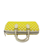 Louis Vuitton Yellow Damier Cube East/West Speedy