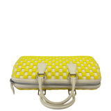 Louis Vuitton Yellow Damier Cube East/West Speedy