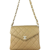 Chanel Acrylic Chain Quilted Flap Bag 1997