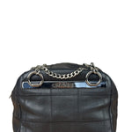 Chanel Black Caviar Chocolate Bar Shoulder Bag