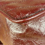 YSL Maroon Leather M Niki Shoulder Bag