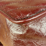 YSL Maroon Leather M Niki Shoulder Bag