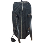 Prada Black Leather Tessuto Nylon Bowler Bag