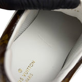 Louis Vuitton White/Brown Run Away Sneakers
