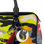 Christian Dior x Anselm Reyle Camouflage Boston Bag