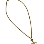 Chanel Vintage CC Logo Filigree Ball Pendant -1995
