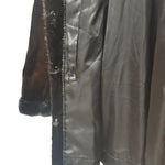 Vintage Black Mink Fur Coat