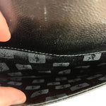 Saint Laurent Vintage Leather Envelope Clutch