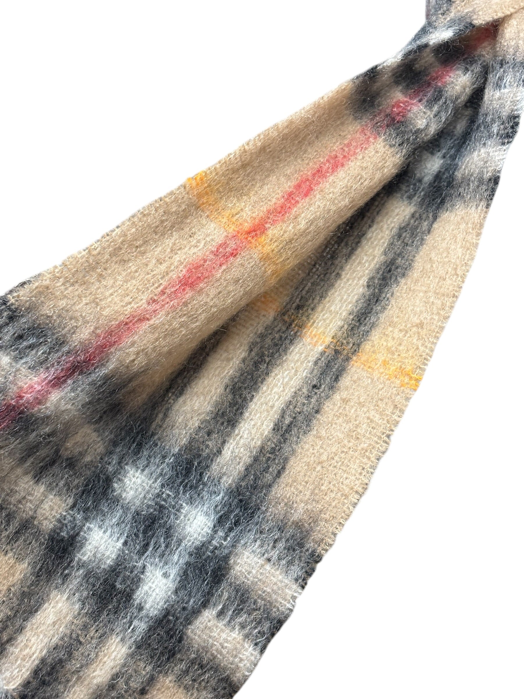 Burberry Giant Check Mohair Scrarf