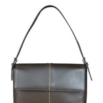 Burberry Brown Leather Shoulder Bag