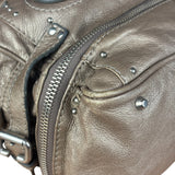 Chloe Metallic Taupe Vintage Paddington