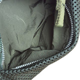 Bottega Veneta Green Nylon/Mesh Intrecciato Belt Bag