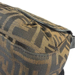 Fendi FF Zucca Vintage B Flap Shoulder Bag