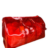Louis Vuitton X Virgil Abloh Red Monogram PVC Bandouliere 50