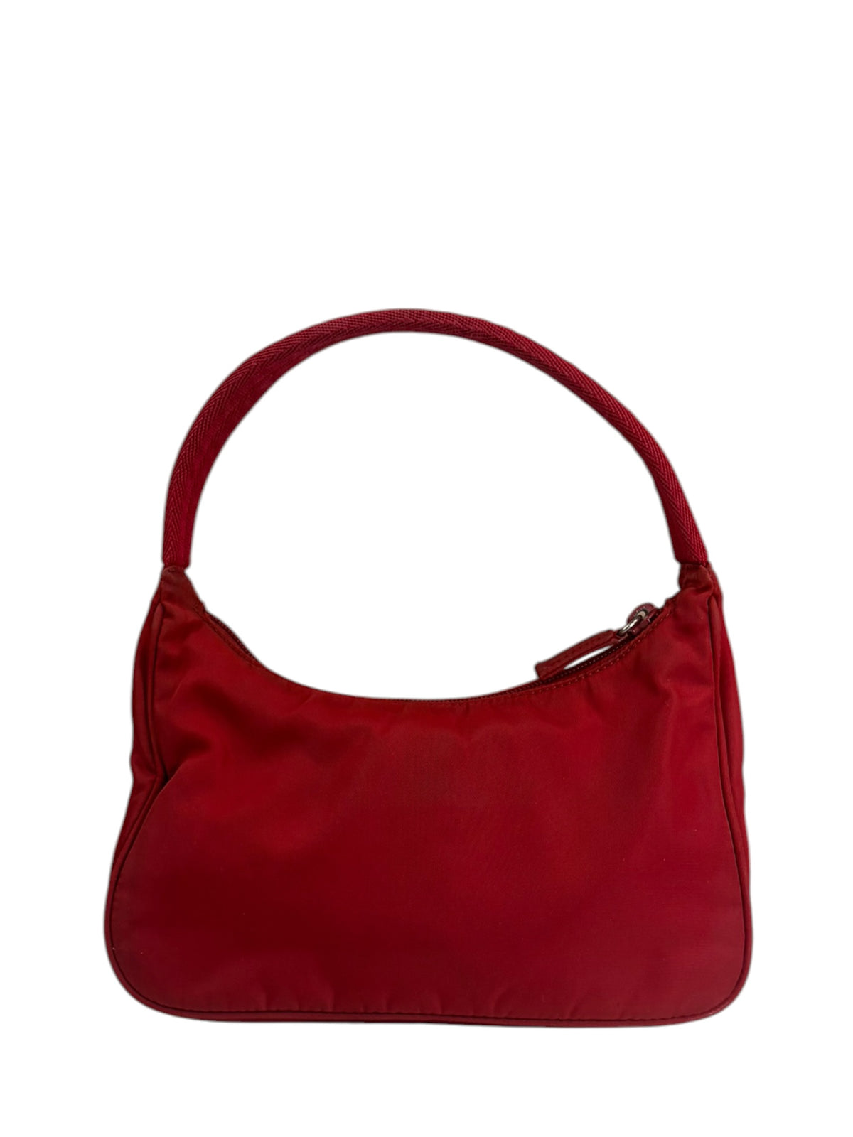 Prada Red Tessuto Nylon Pochette