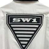 Burberry Vintage Patch Logo Button Down Shirt