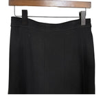 Chanel Black Wool Short Skirt