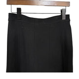 Chanel Black Wool Short Skirt