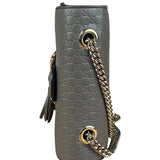 Gucci Emily GG Micro Shoulder Bag Grey
