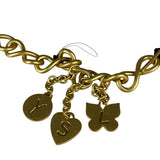 Yves Saint Laurent Belt Chain Gold Toned
