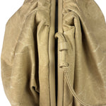 Bottega Veneta Beige Leather Kraft Paper Mini Pouch