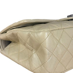 Chanel Aged Ivory Quilted Leather 2.55 Reissue Double Flap Bag 2009