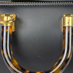 Fendi Black Leather Mini By The Way Boston Bag