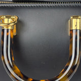 Fendi Black Leather Mini By The Way Boston Bag
