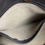 Loewe Suede Anagram Shoulder Tote Olive