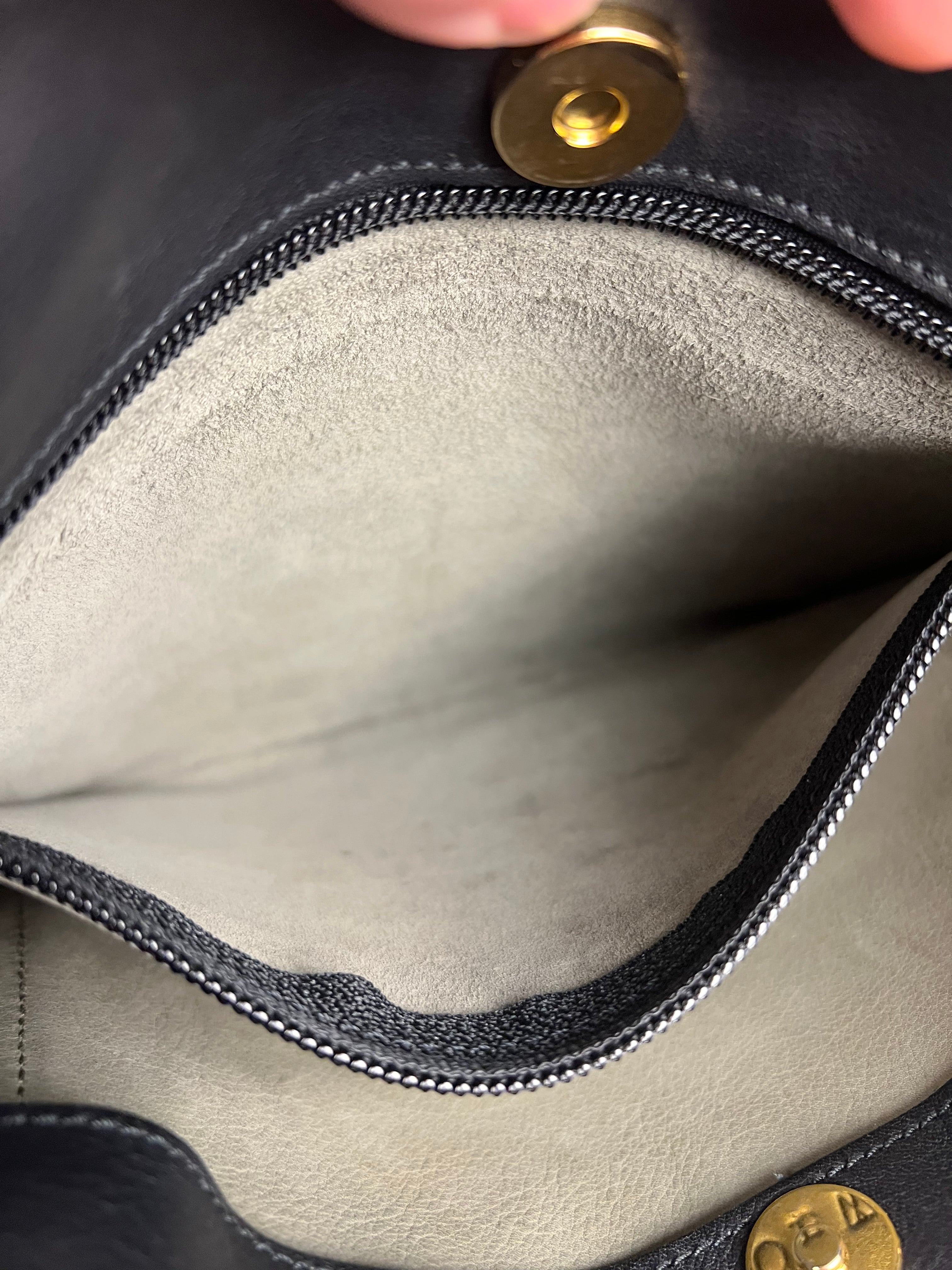 Loewe Suede Anagram Shoulder Tote Olive