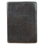 Coach Black Leather Passport Cover