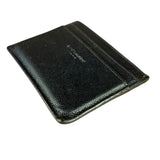 Yves Saint Laurent Leather Cardholder Navy Blue