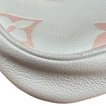 Louis Vuitton White Leather Monogram Moon Empreinte Pochette
