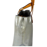 Louis Vuitton Vintage Blue/Lavender Leather Vernis Reade PM